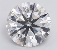 Round Brilliant Cut Diamond 1.00 Carat D Colour VS1 Clarity ID EX EX - IGI