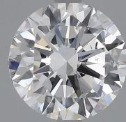 Round Brilliant Cut Diamond 1.00 Carat D Colour VS1 Clarity ID EX EX - IGI Certificate