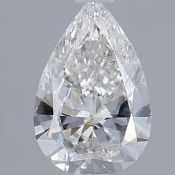 Pear Cut Diamond 1.00 Carat E Colour VS2 Clarity EX, EX - IGI Certificate