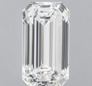 Emerald Cut Diamond E Colour VS2 Clarity 5.00 Carat EX EX - IGI Certificate