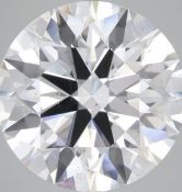 Round Brilliant Cut Diamond 1.50 Carat E Colour VS1 Clarity ID EX EX - IGI Certificate
