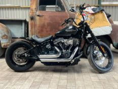 Harley Davidson FXBB Softail M8 1.7 Street Bob "2019 Year" Excellent Condition