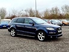 **ON SALE**Audi Q7 3.0 TDI QUATTRO S line 2009 '09 Req' Sat Nav - A/C - 7 Seats
