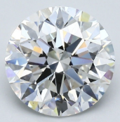 Round Brilliant Cut 1.64 Carat ( Natural ) Diamond H Colour SI1 Clarity - EDR Certificate