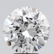Round Brilliant Cut 2.08 Carat ( Natural ) Diamond H Colour SI1 Clarity - EDR Certificate