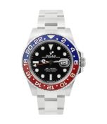 Rolex GMT Master II Oyster Perpetual OysterSteel '2023 Year' Box & Card ( Verified )