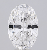 Oval Cut 5.00 Carat ( Natural ) Diamond F Colour VS2 Clarity - EDR Certificate