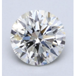 Round Brilliant Cut 4.17 Carat ( Natural ) Diamond H Colour SI1 Clarity - EDR Certificate