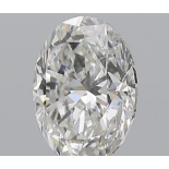 Oval Cut 1.08 Carat ( Natural Diamond ) G Colour SI1 Clarity - EDR Certificate