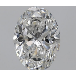 Oval Cut 1.50 Carat ( Natural ) Diamond F Colour SI1 Clarity - EDR Certificate