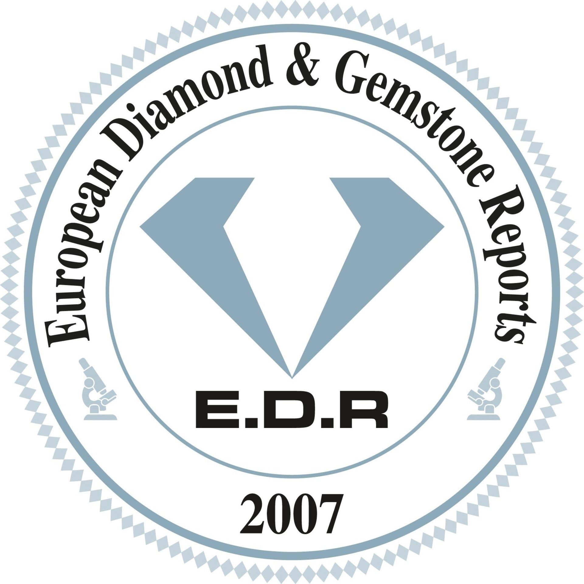 Round Brilliant Cut 1.40 Carat ( Natural Diamond ) Earrings In 18K White Gold - EDR Report - Image 8 of 8