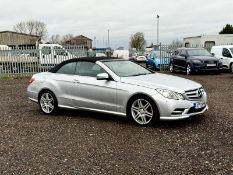 **ON SALE**Mercedes Benz E220 Sport Convertible 2.1 CDI Blue Efficiency 2013 '13 Reg' - A/C