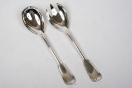 Salatbesteck, 2tlg., Koch & Bergfeld, Augsburger Faden