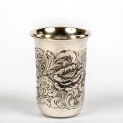 Silberbecher im Barockstil