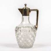 Karaffe mit Silbermontierung