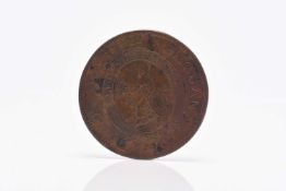 George III token coinage copper dollar impaired proof