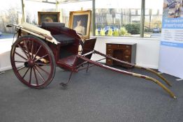 A horse-drawn gig, early 20th century
