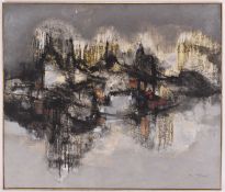 Max Gunther (1934-1974) Quad la Ville est Vide