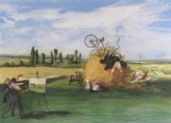 Ralph Steadman (b.1936) Quasimodo and Monet Mouse,