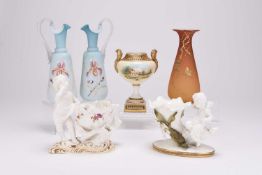 Victorian and later ceramics and glass