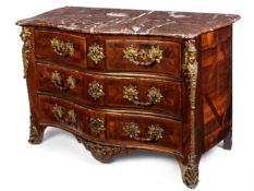 Elegante und bedeutende Régence-Kommode