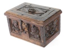 Seltene Hochzeitsschatulle der Spätrenaissance