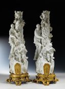 Paar seltene Porzellanobjekte