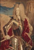 Tapisserieportrait des Eugenio di Savoia (Paris 1663 – Wien 1736) als Feldherr