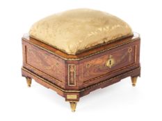 Seltenes Nähkästchen von Johann Gottlieb Fiedler, 1735 Liegnitz – nach 1818