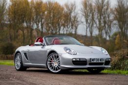 2008 Porsche Boxster RS60 Spyder Build number 1,596 of 1,960, finished in GT Silver