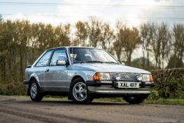 1982 Ford Escort XR3 ***NO RESERVE*** Early German-supplied with original Ford Köln documentation