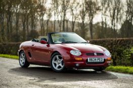 1998 MG MGF ***NO RESERVE*** Complete with factory colour-coded hard top