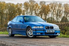 1995 BMW M3 Coupe Well-maintained finished in iconic Estoril Blue with extensive stamped service his