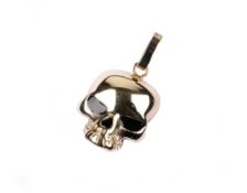 Totenkopf-Anhänger, 585er Gold ca. 23 g