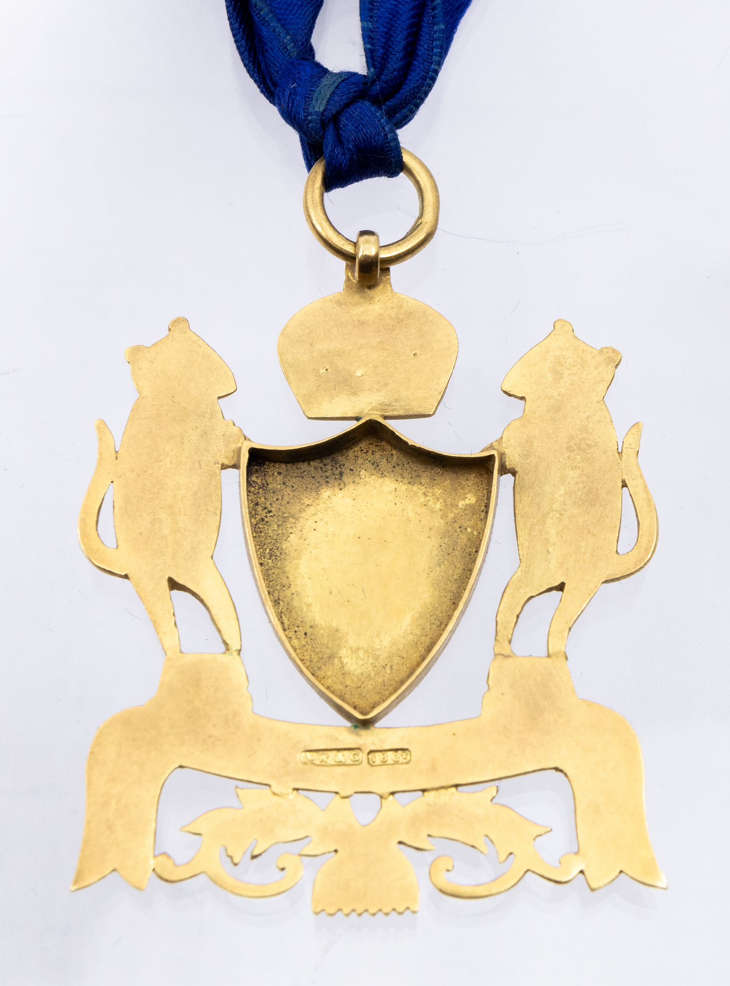 Grand Order of Water Rats: an 18ct gold and enamelled PAST KING RAT ...