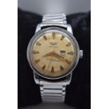 LONGINES CONQUEST CALENDAR AUTOMATIC GENTS VINTAGE WRISTWATCH