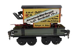 Nachbau Märklin Spur 0 Möbeltransportwagen 1877
