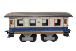 Märklin Spur 1 Kaiserwagen 1843 K blau/weiß