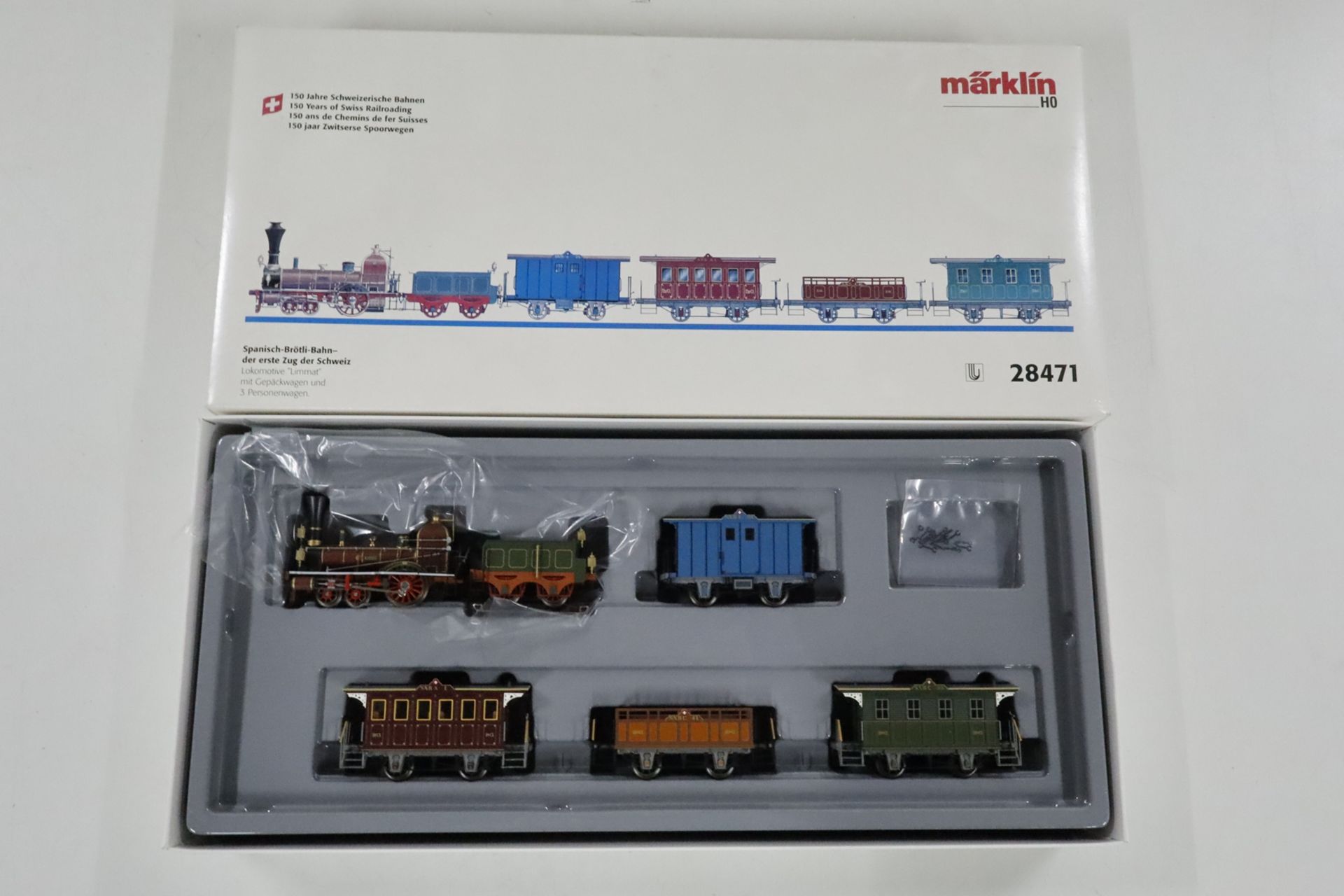 Märklin H0 Zug 28471 OVP . bespielt, Z 1-2.