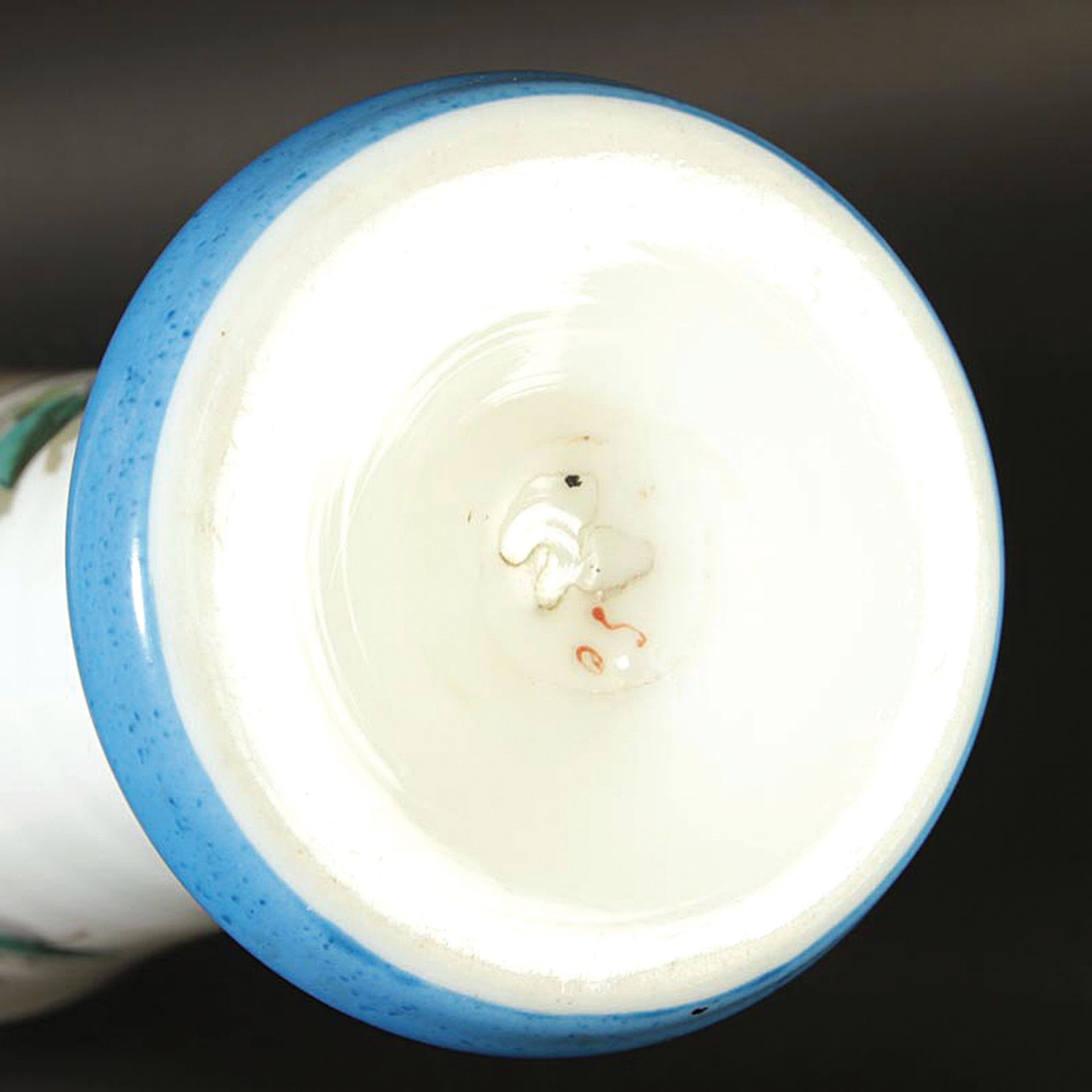 Große konische Vase, wohl Frankreich, 2. Hälfte 19. Jh., - Bild 6 aus 6