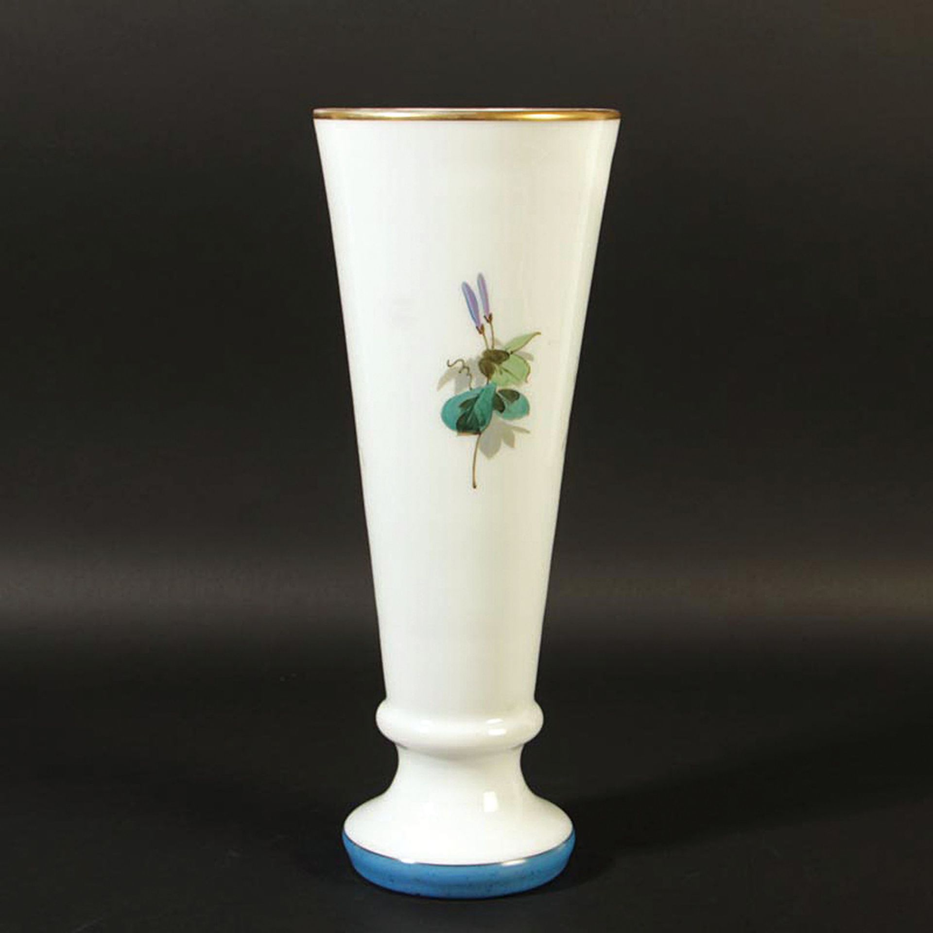 Große konische Vase, wohl Frankreich, 2. Hälfte 19. Jh., - Bild 3 aus 6