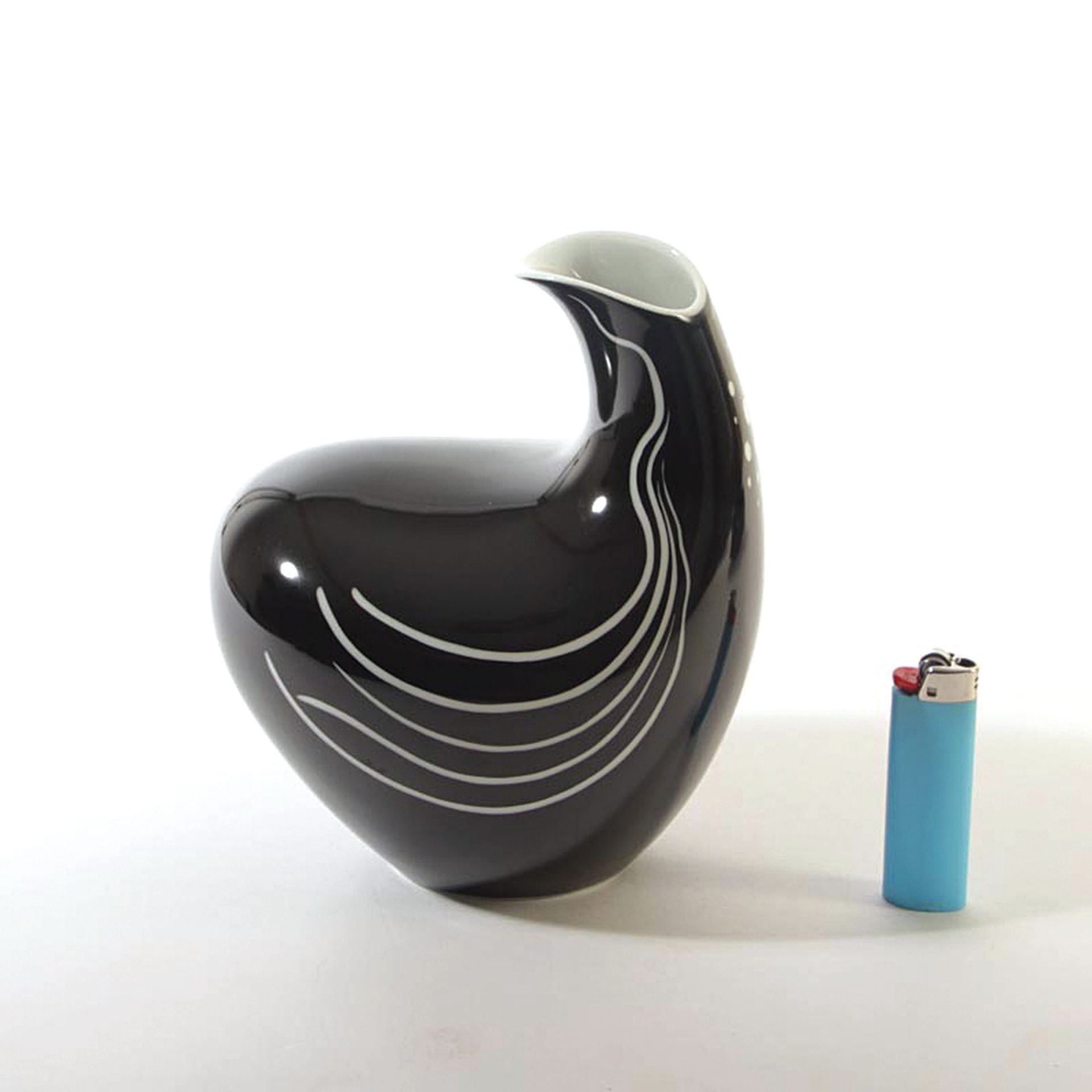 Vase, Rosenthal, Entwurf wohl Hans Wohlrab, 50er Jahre,