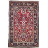 Keschan kork fein, Persien, Anfang 20.Jhd, Korkwolle auf