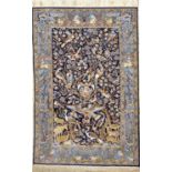 Esfahan fein, Persien, Ende 20.Jhd, Korkwolle mit und auf