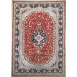 Ghom Seide, Persien, Mitte 20.Jhd, reine Naturseide, ca.