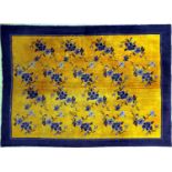 Peking antik, China, um 1900, Wolle auf Baumwolle, ca. 175