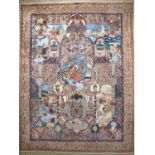 Kaschmar fein, Persien, Mitte 20.Jhd., Wolle auf