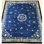 Peking fein antik, China, 19.Jhd, Wolle aufBaumwolle, ca.