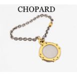 CHOPARD Schlüsselanhänger, Stahl und GG 750/000, Serie St.
