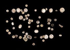 Lot lose Diamanten und Brillanten zus. ca. 3.37 ct